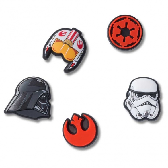 Crocs Jibbitz Star Wars Symbols (5db) papucs kiegészítő