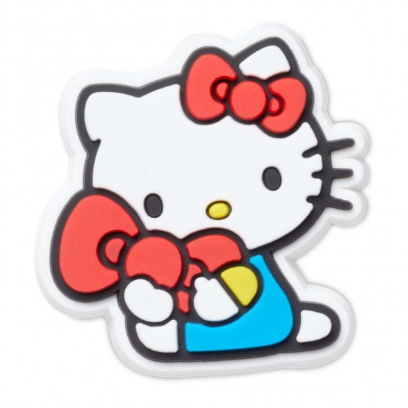 Crocs Jibbitz Ülő Hello Kitty papucs kiegészítő