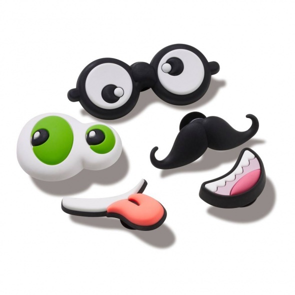 Crocs Jibbitz Vidám arcok (5db) papucs kiegészítő
