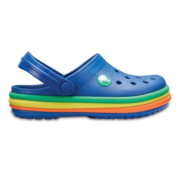 Crocs Kids Crocband Rainbow Band Clog kisfiú gyerek papucs