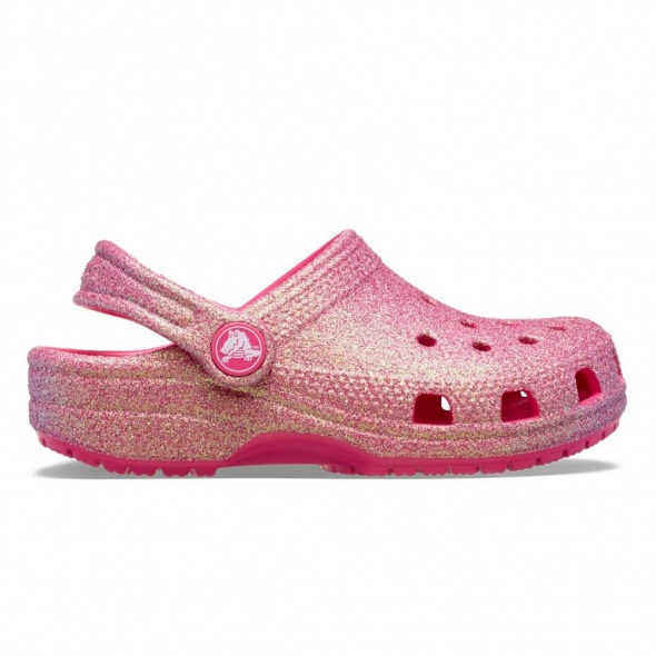 Crocs Kids Classic Iridescent Glitter Clog K Gyerek papucs