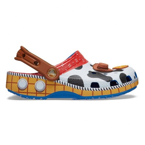 Crocs Kids Toy Story Woody Classic Clog T Gyerek papucs