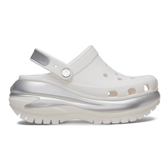 Crocs Mega Crush Metallic Clog Női platform papucs