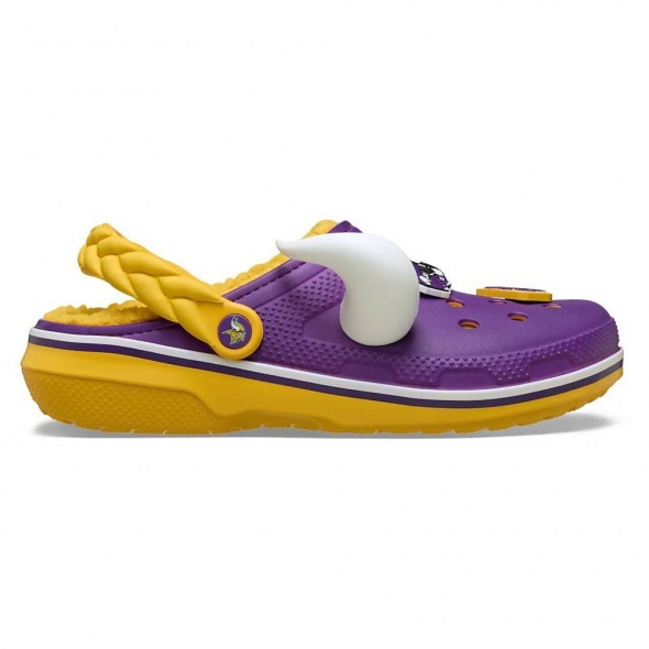 Crocs NFL Minnesota Vikings Classic Lined Clog férfi papucs