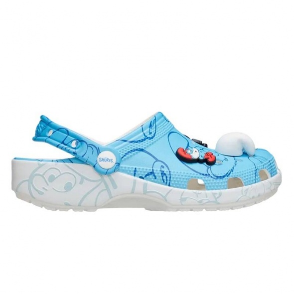 Crocs Smurfs Classic Clog Férfi, női papucs