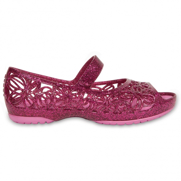crocs isabella glitter