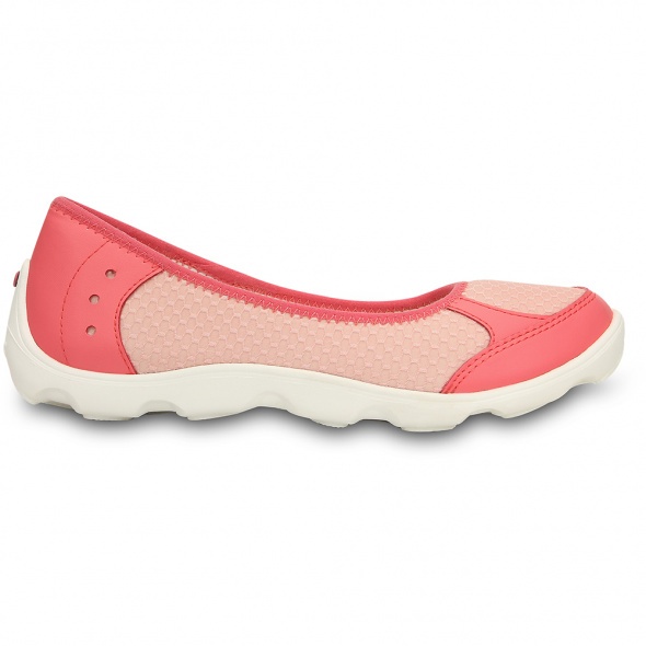 crocs women's duet busy day ballet flat