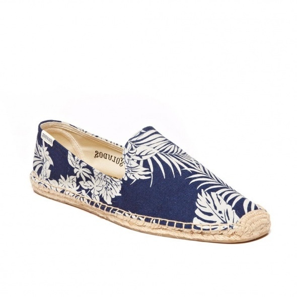 Soludos Smoking Slipper M Indigo Férfi espadrille