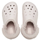 Crocs Baya Lined Fuzz Strap Clog Női bélelt papucs