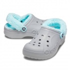 Crocs Baya Lined Fuzz Strap Clog bélelt papucs