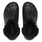 Crocs Baya Platform Fuzz Strap Lined Clog Női bélelt papucs