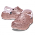 Crocs Baya Platform Glitter Clog Női papucs