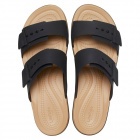 Crocs Brooklyn Buckle Matte Wrap Low Wedge Női szandál