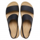 Crocs Brooklyn Matte Wrap Low Wedge Női szandál