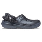 Crocs Classic Fleece Lined Metallic Gems Clog Női bélelt papucs