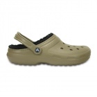 Crocs Classic Lined Pattern Clog téli bélelt papucs