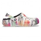 Crocs Classic Lined Tie Dye Clog Női bélelt papucs