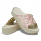 Crocss Classic Platform Snake Print Slide női papucs