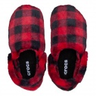 Crocs Classic Unfurgettable Buff Check Clog férfi és női bundás papucs