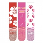 Crocs Crew Retro Resort (csomag - 3 db) Női zokni