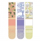 Crocs Crew Retro Resort (csomag - 3 db) Női zokni