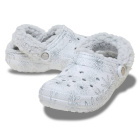 Crocs Fleece Lined Metallic Snowflake Clog Női bélelt papucs