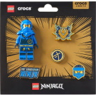 Crocs Jibbitz 4LW Ninjago Jay (5db) papucs kiegészítő