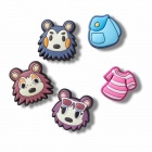 Crocs Jibbitz Animal Crossing (5db) papucs kiegészítő
