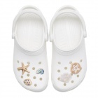 Crocs Jibbitz Arany kagylók (5 db) papucs kiegészítő