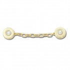 Crocs Jibbitz Aranylánc gyöngyszegecsekkel papucs kiegészítő