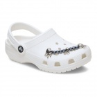 Crocs Jibbitz Gyöngyös olvadó ezüst lánc papucs kiegészítő