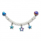 Crocs Jibbitz Irizáló csillagos lánc papucs kiegészítő