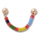 Crocs Jibbitz Kézműves színes lánc papucs kiegészítő