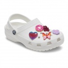 Crocs Jibbitz Lila és rózsaszín móka (5 db) papucs kiegészítő