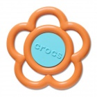 Crocs Jibbitz Mega narancssárga virág papucs kiegészítő