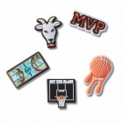 Crocs Jibbitz MVP Kosárlabda (5db) papucs kiegészítő