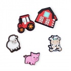 Crocs Jibbitz Farm - csomag (5 db) papucs kiegészítő