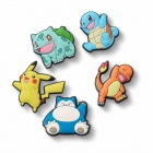 Crocs Jibbitz Pokémon válogatás III (5db) papucs kiegészítő