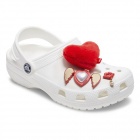 Crocs Jibbitz Red Valentines (5db) papucs kiegészítő