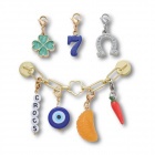 Crocs Jibbitz Személyre szabható charm lánc papucs kiegészítő