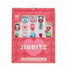 Crocs Jibbitz Valentin napi kártyák (26db) papucs kiegészítő