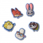 Crocs Jibbitz Zootropolis (5db) papucs kiegészítő