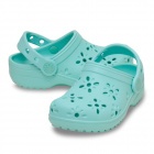 Crocs Kids Classic Floral Cut Out Clog T Gyerek papucs