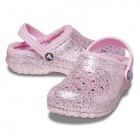 Crocs Kids Classic Lined Glitter Clog K Gyerek bélelt papucs