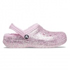 Crocs Kids Classic Lined Glitter Clog K Gyerek bélelt papucs
