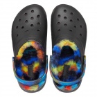 Crocs Kids Classic Lined Spray Dye Clog K Gyerek papucs