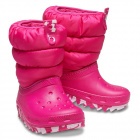 Crocs Kids Classic Neo Puff Boot K hótaposó gyerek csizma