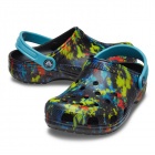 Crocs Kids Classic Tie Dye Graphic Clog K Gyerek papucs