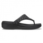 Crocs Monterey Shimmer Wedge Flip W Női papucs
