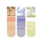 Crocs Quarter Retro Resort (csomag - 3 db) Női zokni